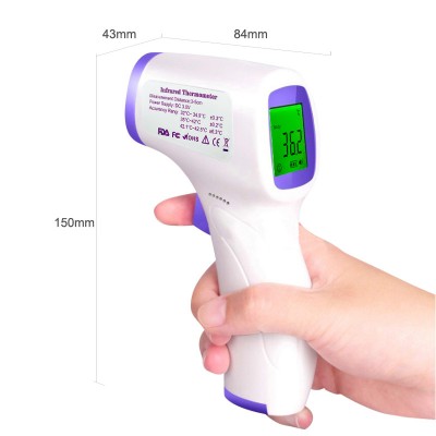 Temperature Gun Thermometer Infrared for Body Ir Mini Forehead And Ear China Manufacturer Non Contact Infrared-Thermometer